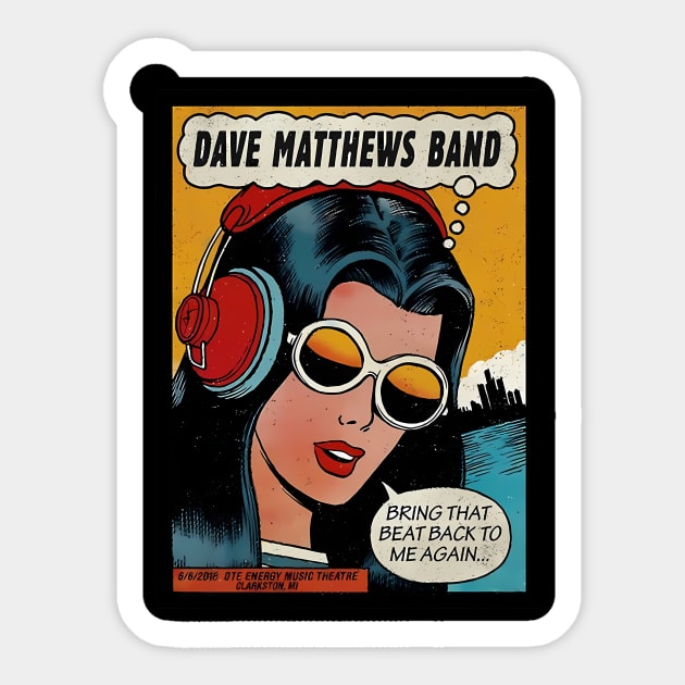 Matthew_band_comic Sticker by Radrad Co.